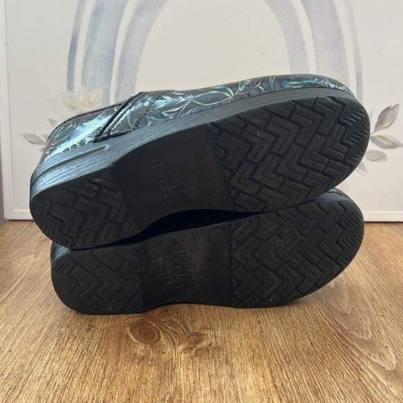 Dansko Floral Print Clogs - Picture 12 of 14